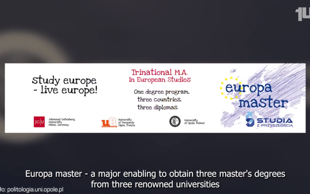 Trzy dyplomy czyli Europa Master